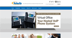 Desktop Screenshot of help.velocitytelephone.com